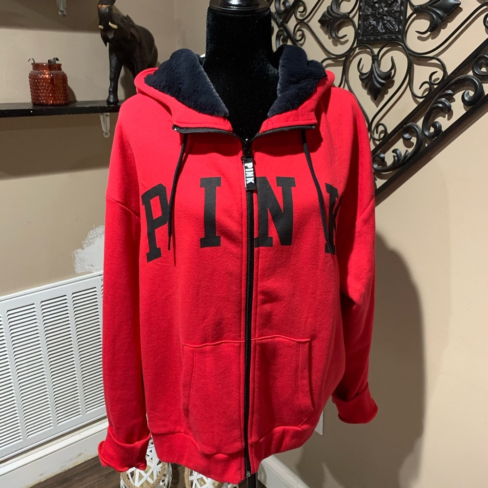 PINK NWT zip up